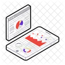 Estadisticas Comerciales Estadisticas De Datos Informe Comercial Icono