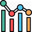 Grafico De Estadisticas Crecimiento De Ingresos Planificacion De Ingresos Icono