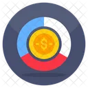 Gráfico financeiro  Icon