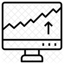 Gráfico de finanzas  Icono