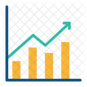 Financeiro Ano Crescimento Ícone