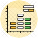 Histograma Grafico Diagrama Icon