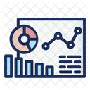 Grafico De Bienes Raices Bienes Raices Analisis Icono