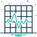 Grafico a linee  Icon