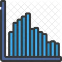 Gráfico lleno de gente  Icono