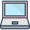 Grafico On Line Infograficos Laptop Icon