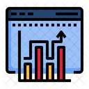 Grafico On Line Analitico Navegador Icon