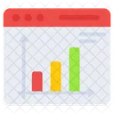 Gráfico on-line  Icon