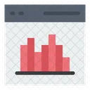 Gráfico on-line  Icon