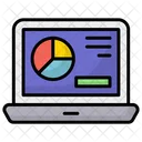 Gráfico on-line  Icon