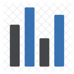 Gráfico para cima e para baixo  Ícone