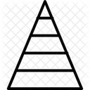 Diagrama Piramidal Tabla Grafico Icon
