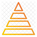 Diagrama piramidal  Icono