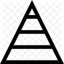 Diagrama Piramidal Tabla Grafico Icono