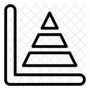 Grafico Piramidal Grafico Piramide Icon