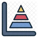 Grafico Piramidal Grafico Piramide Icon