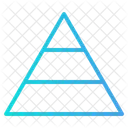 Grafico De Piramide Ícone