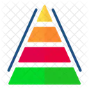 Grafico De Piramide Ícone