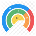 Grafico Circular Grafico Circular Grafico Moderno Icono