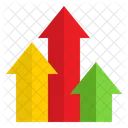 Seta do gráfico  Ícone