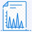 Grafico Triangular Analisis De Datos Infografia Icono