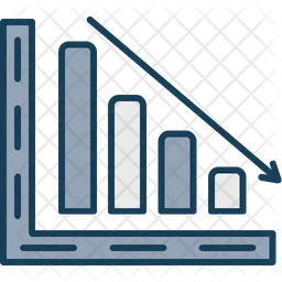 Gráficos de barra  Ícone