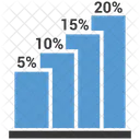 Geschaft Diagramm Infografik Symbol