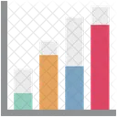 Balkendiagramm Fortschrittsdiagramm Infografiken Icon