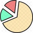 Diagramm Kreisdiagramm Geschaftsdiagramm Icon