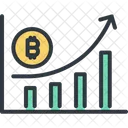 Bitcoin Grafik Erwachsen Symbol