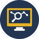 Grafik LCD Monitor Icon