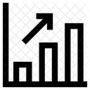 Diagramm Nach Oben Geschaftsdiagramm Geschaftsanalyse Symbol