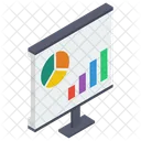 Grafikbericht Statistik Infografik Symbol