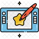 Grafiktablett Zeichentablett Stifttablett Symbol