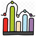 Datendiagramm Grafische Darstellung Balkendiagramm Symbol