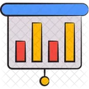 Statistik Geschaftsdiagramm Geschaftsanalyse Symbol