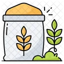 Grain Healthy Background Icon