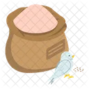 Grain Sparrow Grain Bag Icon