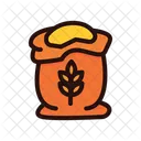 Grain Sack Local Produce Authentic Icon