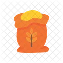 Grain Sack Local Produce Authentic Icon