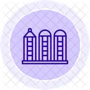 Grain Storage Facility Grain Silo Icon