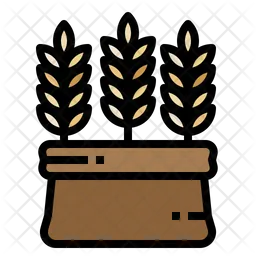 Grains  Icon