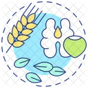 Grains and nuts  Icon