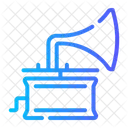 Gramaphone Antique Music And Multimedia Icon