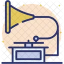 Plattenspieler Musik Player Recorder Icon