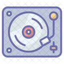 Turntable Music Player Recorder Icon