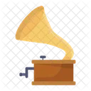 Gramophone Phonograph Stereo Icon