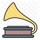 Gramophone Vinyl Player Icon