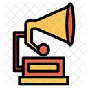 Gramophone Music Playback Icon