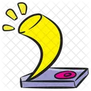 Turntable Music Player Recorder Icon